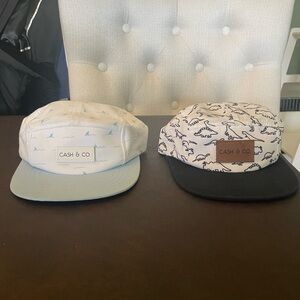 Cash & Co Dinosaur and Shark Print  Hats Caps